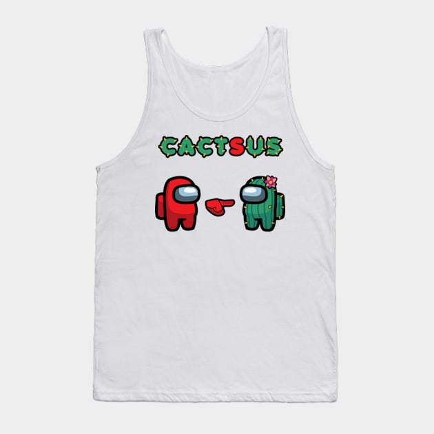 CACTUS SUS Tank Top by Robirod12